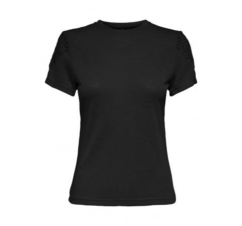 Only onlally s/s mix top jrs negro - Imagen 1