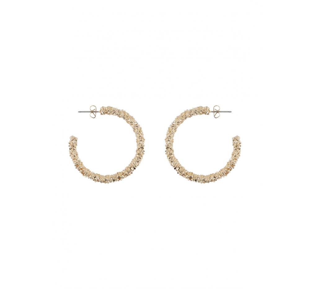 Pieces pckadee hoop earrings oro - Imagen 1