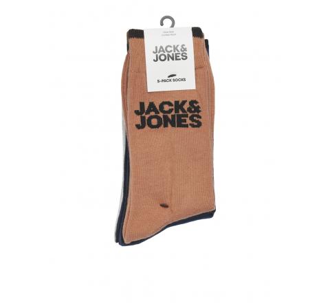Jack&jones jacleap spring sock 5 pack naranja - Imagen 2