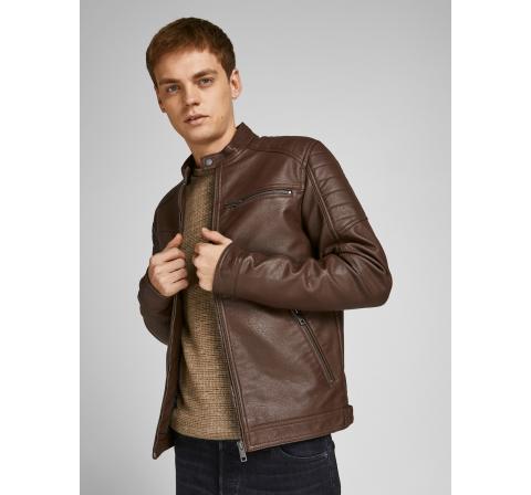 Jack&jones noos jjerocky jacket noos marron - Imagen 11