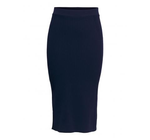 Only onllinea pencil skirt cc knt azul oscuro - Imagen 1