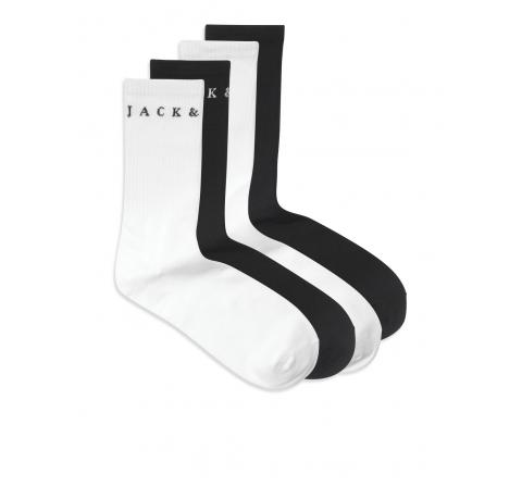 Jack&jones noos jaccopenhagen tennis socks 5-pack blanco - Imagen 1