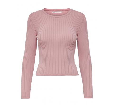 Only onllinea l/s pullover cc knt rosa - Imagen 6