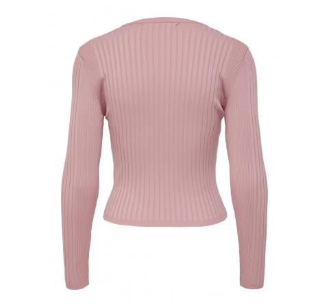 Only onllinea l/s pullover cc knt rosa - Imagen 7