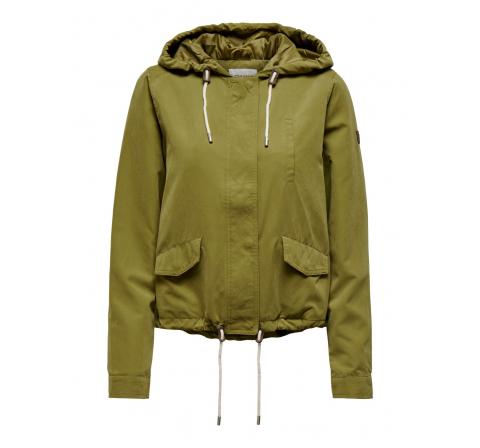 Only onlskylar hood spring jacket cc otw verde oscuro - Imagen 15
