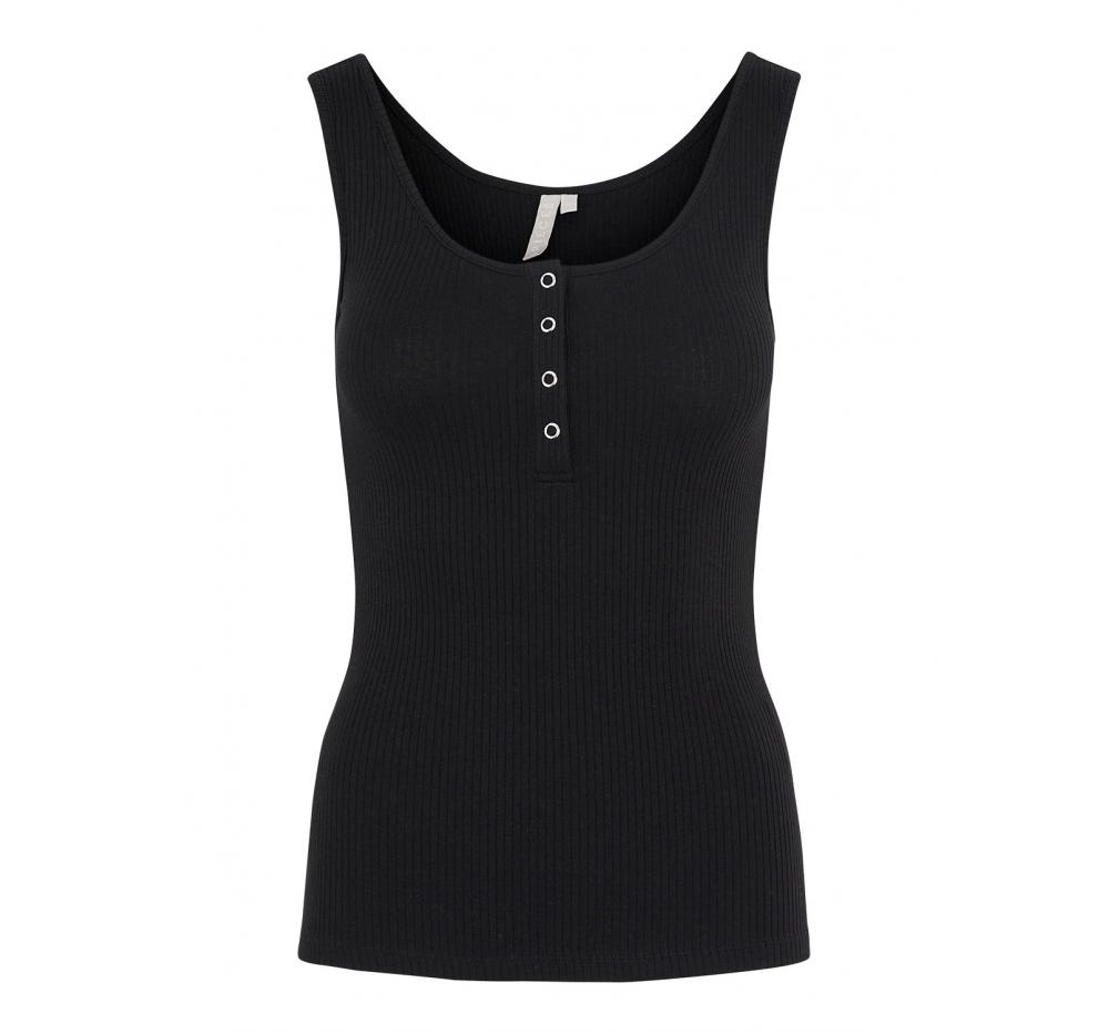 Pieces noos pckitte tank top noos bc negro - Imagen 1