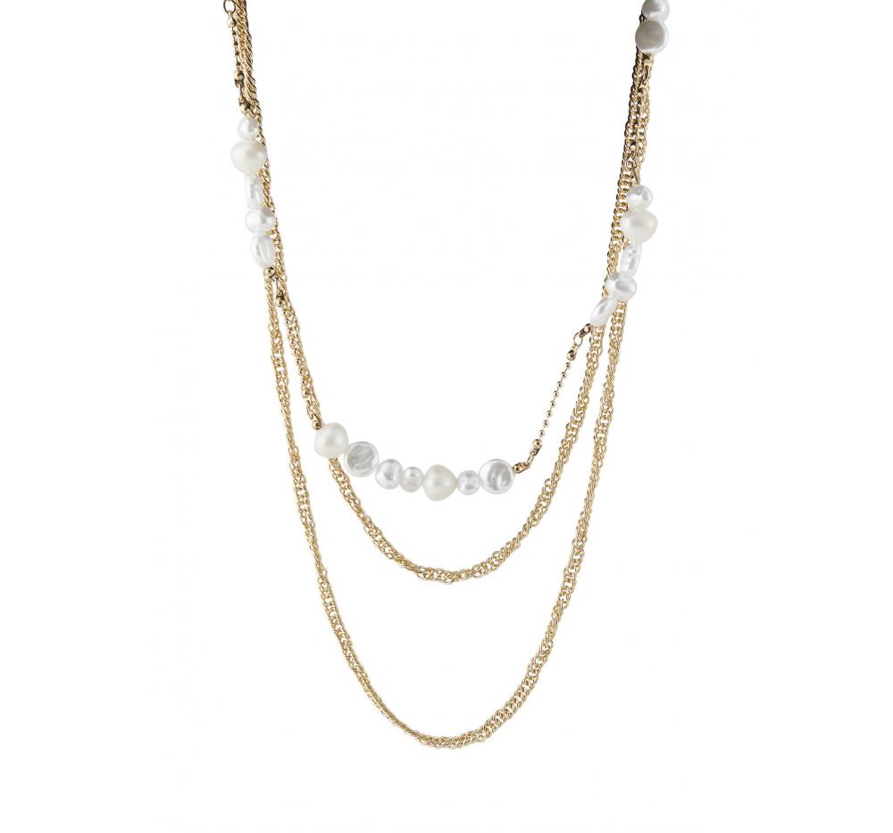 Pieces pchulis combi necklace oro - Imagen 1