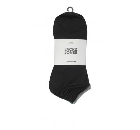 Jack&jones jacparker solid short socks 7 pack negro - Imagen 2