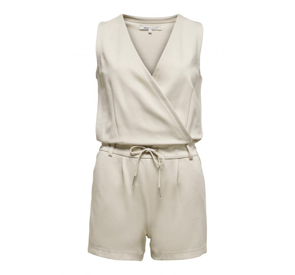 Only onlpoptrash life s/l easy playsuit pnt gris - Imagen 2