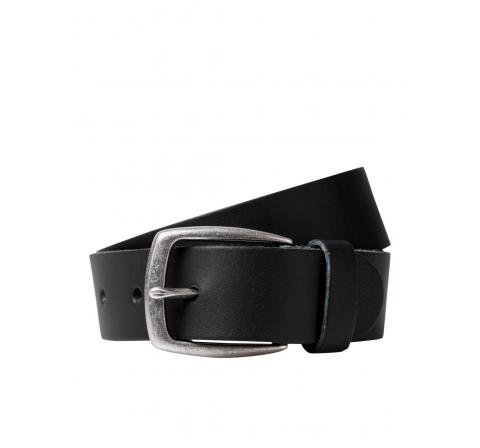 Jack&jones jacmichigan ltn leather belt negro - Imagen 1