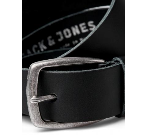 Jack&jones jacmichigan ltn leather belt negro - Imagen 2