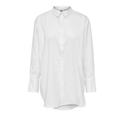 Jdy noos jdymio l/s long shirt wvn noos blanco - Imagen 5