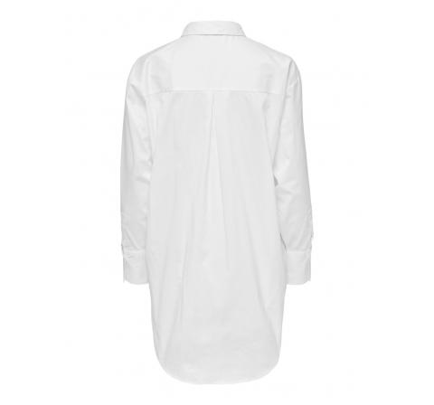 Jdy noos jdymio l/s long shirt wvn noos blanco - Imagen 7