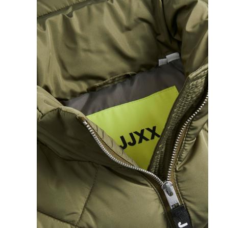 Jj mujer jxpower short quilted jacket sn verde oscuro