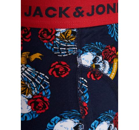 Jack&jones jaclimit skull trunks 3 pack rojo