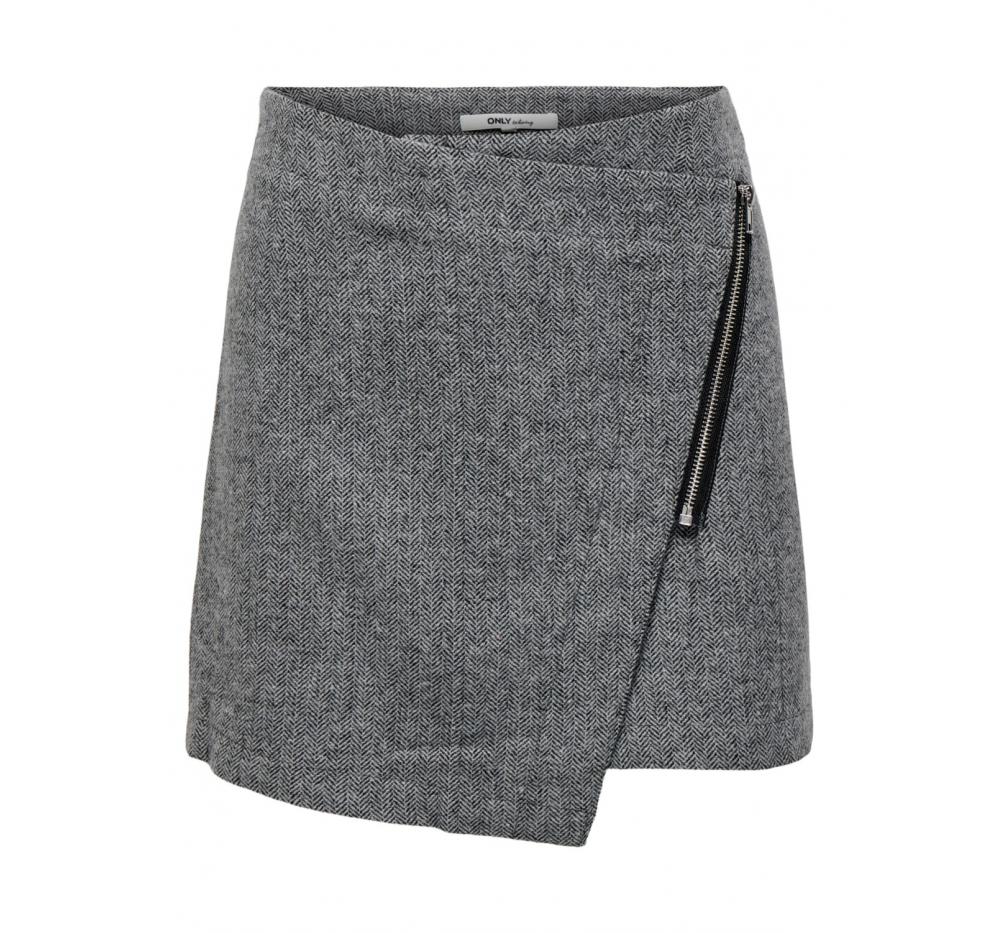 Only onlcora hw wrap hb skirt tlr gris