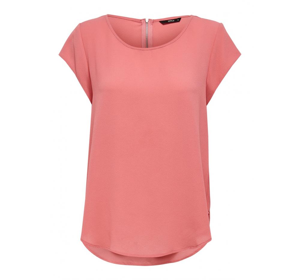 Only noos onlvic s/s solid top noos ptm rosa