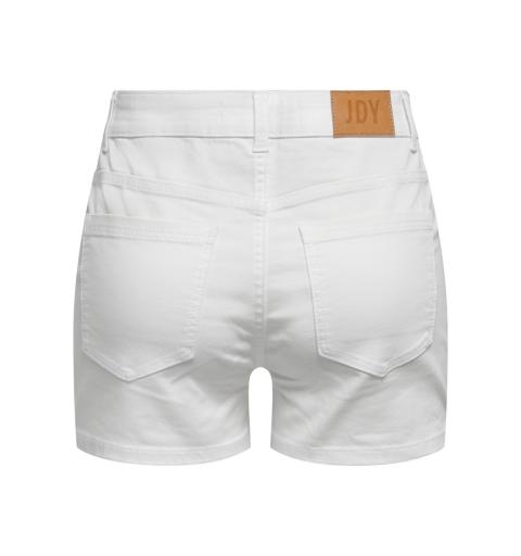 Jdy noos jdytulga hw shorts white dnm noos blanco