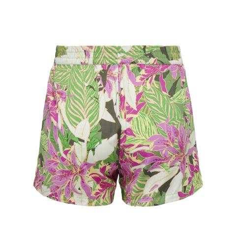 Only onlhallie shorts cs ptm verde oscuro