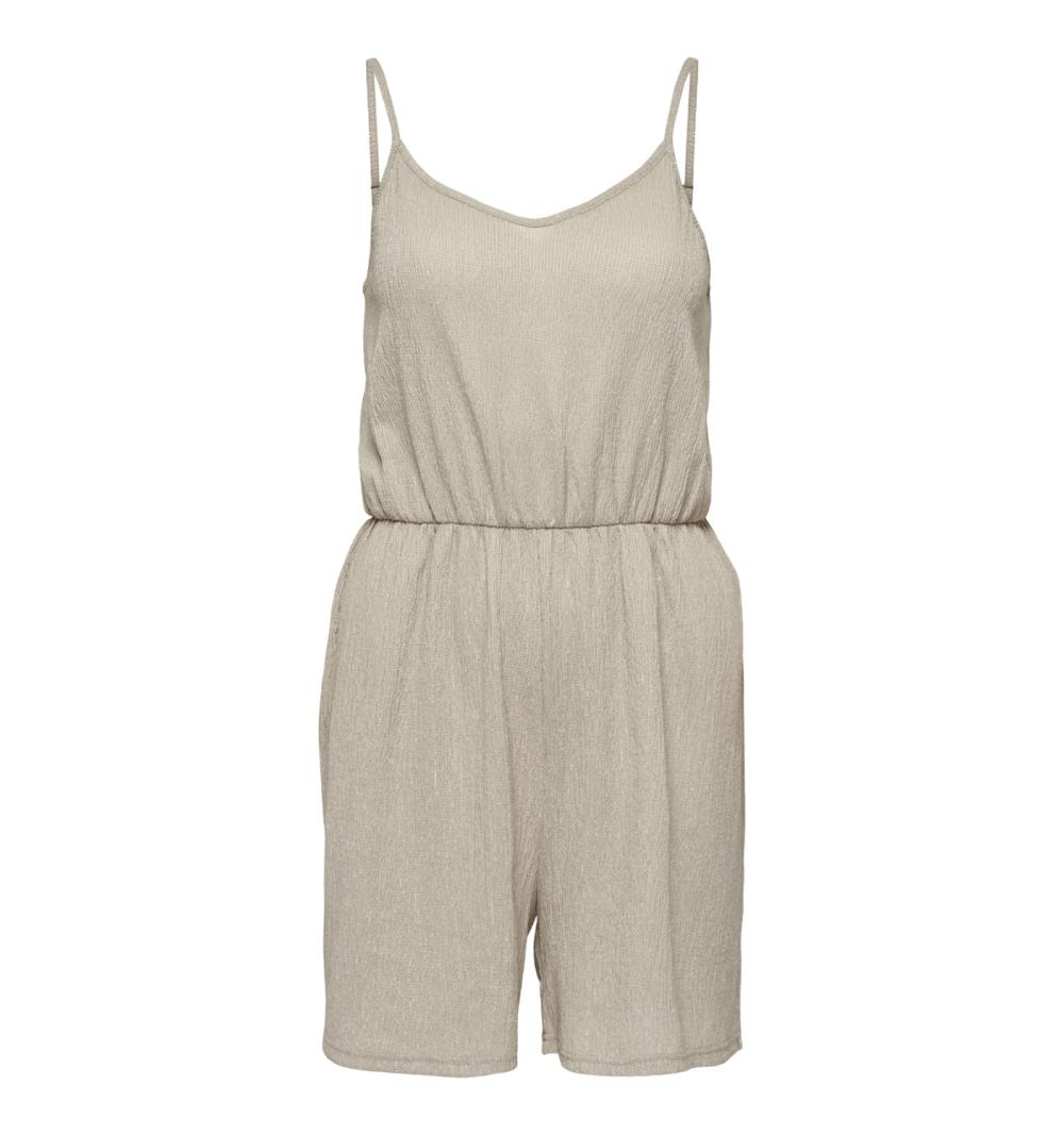 Only onldahlia strap playsuit pnt gris