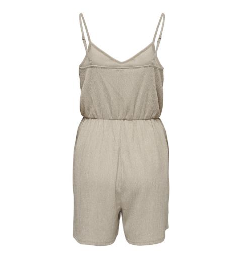 Only onldahlia strap playsuit pnt gris