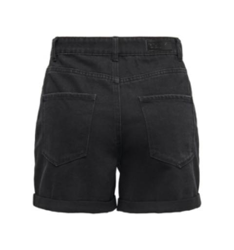 Only noos onlvega hw mom dnm shorts noos negro