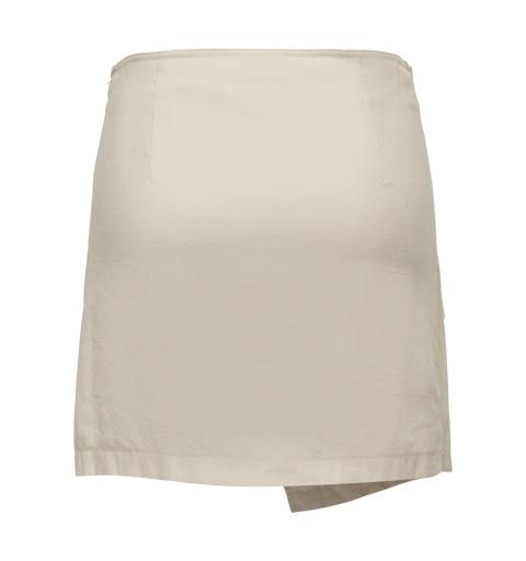 Only onlemery mw cargo wrap skirt pnt beige