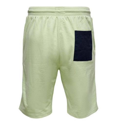 Only & sons onsbrysen reg sweat shorts verde agua