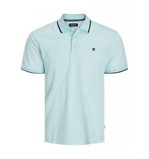 Jack&jones noos jprbluwin polo ss noos celeste