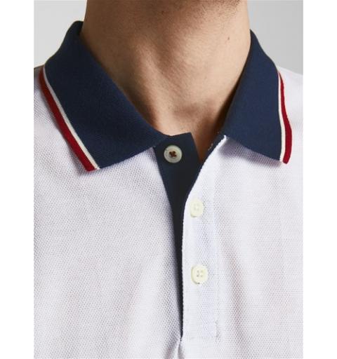 Jack&jones noos jprbluwin polo ss noos blanco