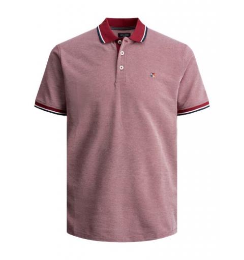 Jack&jones noos jprbluwin polo ss noos rojo