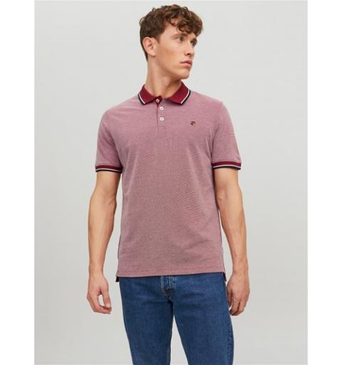 Jack&jones noos jprbluwin polo ss noos rojo