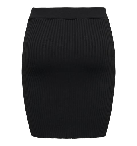 Only onllisa detail skirt knt negro