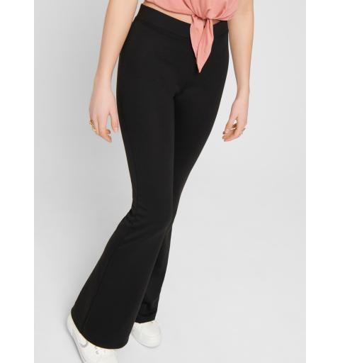 Only noos onlfever stretch flaired pants jrs noos negro