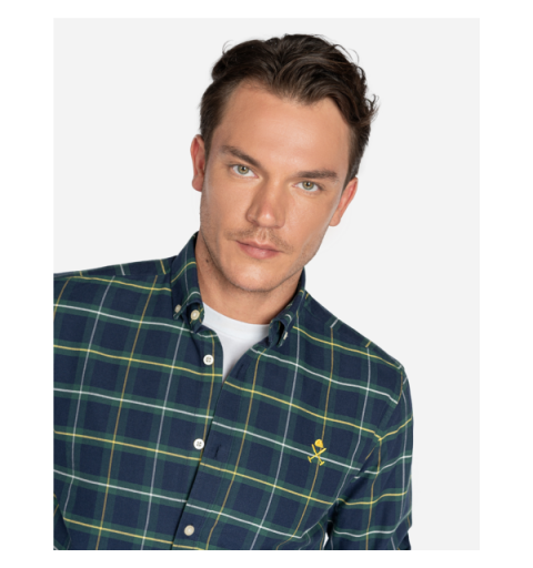 Harper & neyer camisa oslo marino