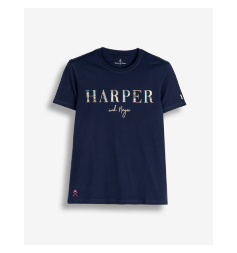 Harper & neyer camiseta holly colours marino