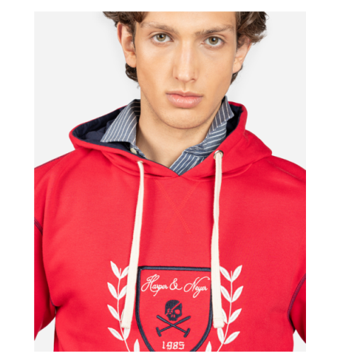 Harper & neyer sudadera royal rojo