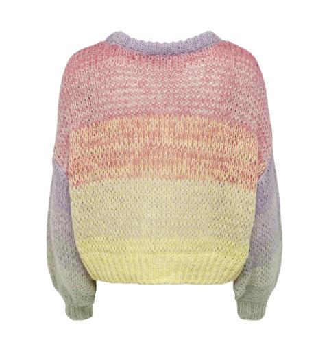 Only onlalmira l/s pullover cc nt multicolor