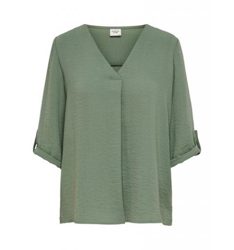 Jdy noos jdydivya 3/4 top wvn noos verde claro