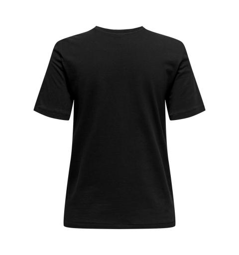 Only onltribe life s/s pocket top jrs negro