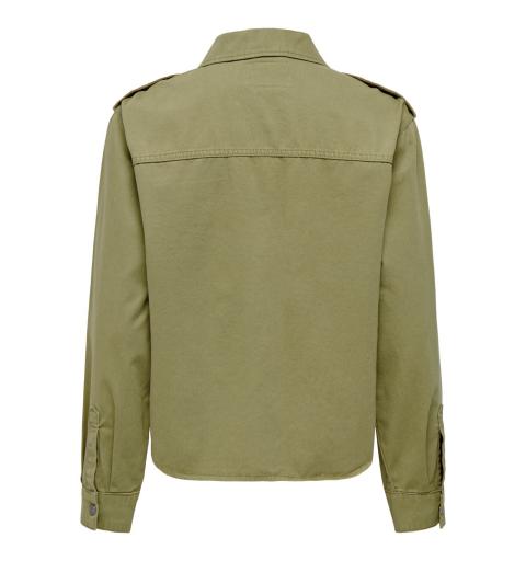Only onlfox emb jacket cc otw verde