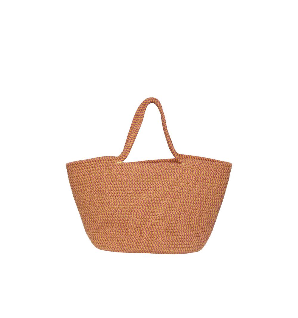 Pieces pckirstine cotton basket bag sww rosa