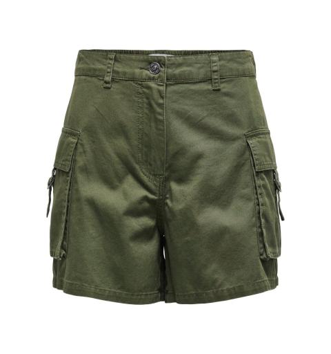 Only onlstine cargo shorts otw verde