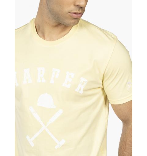 Harper & neyer camiseta new england amarillo
