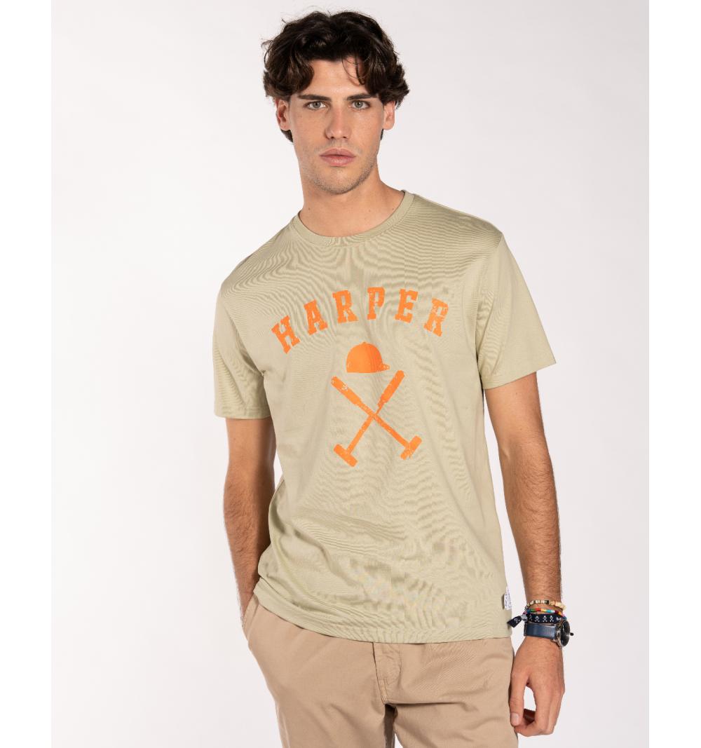 Harper & neyer camiseta new england verde agua