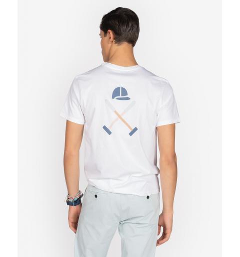 Harper & neyer camiseta rhode island blanco