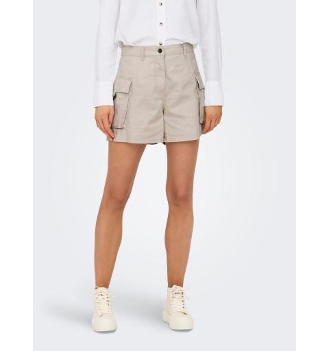 Only onlstine cargo shorts otw gris