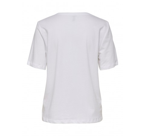 Only onlsui life boxy s/s top box co/p jrs blanco - Imagen 2
