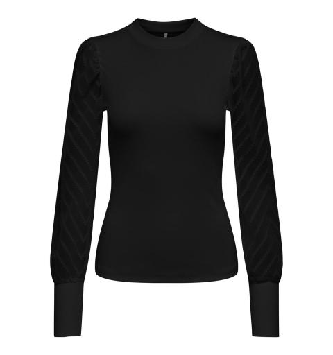 Only onlnew jania life l/s puff top cc jrs negro