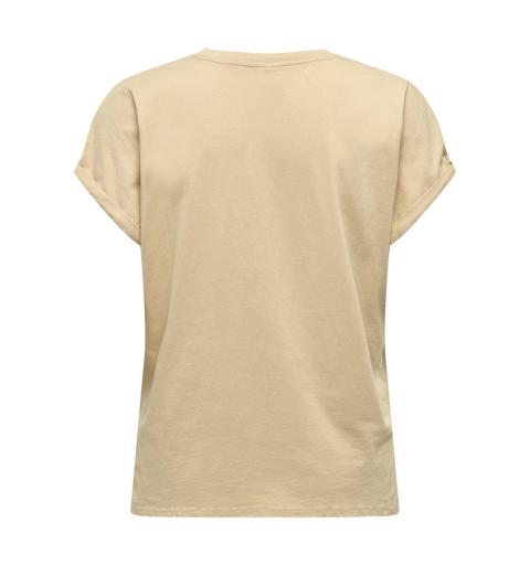 Only onllucy life s/s wings top box jrs beige